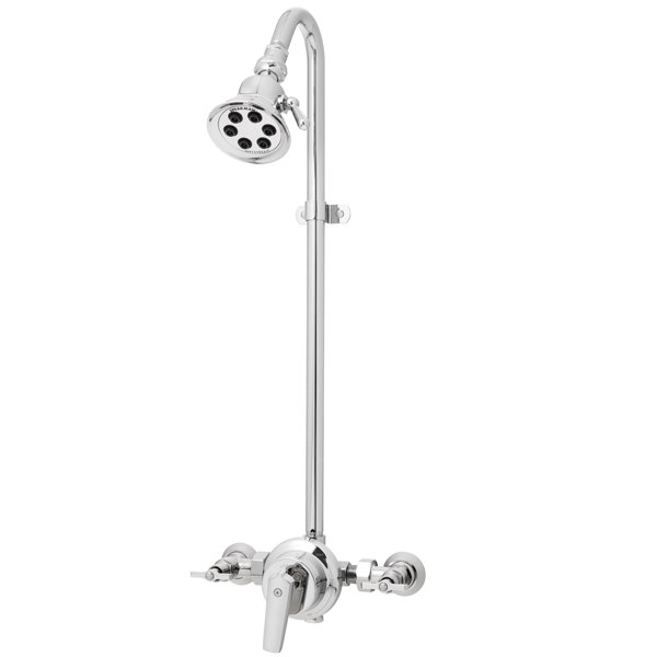 Speakman Retro 6Jet 2.5 GPM Wall Mount Outdoor Shower Wayfair